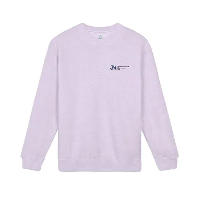 Unisex Nantucket Crewneck Sweatshirt (Embroidery) in Ice Purple