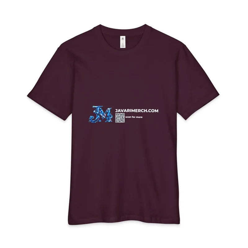 Men's Basic Tee in Burgundy