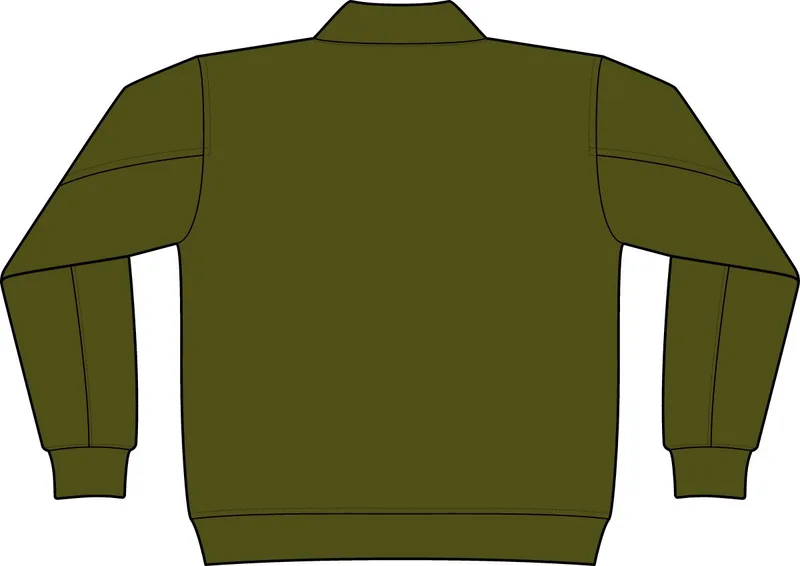 Unisex Bomber Jacket in Olive