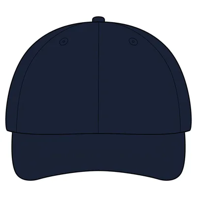 Cotton Twill Cap in Navy