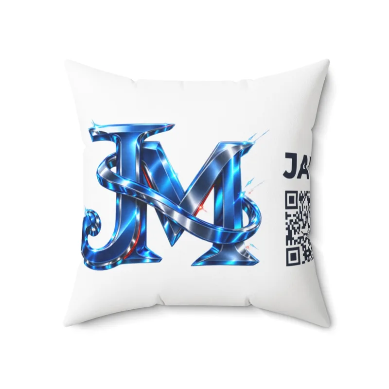 Spun Polyester Square Pillow