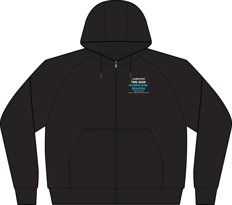 Performance Colorblock Full-Zip Hoodie in Black/ Realtree Edge