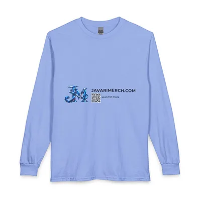 Unisex Long Sleeve T-Shirt in Carolina Blue