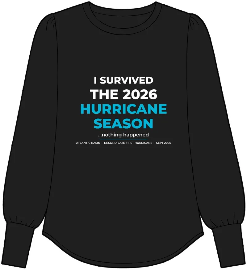 Women's Stretch Jersey Long Sleeve Blouson Top in Deep Black