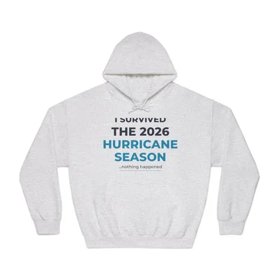 Unisex DryBlend® Hooded Sweatshirt in Ash