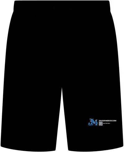 Jersey Knit Short with Pockets in Black