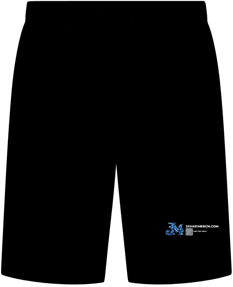 Jersey Knit Short with Pockets in Black