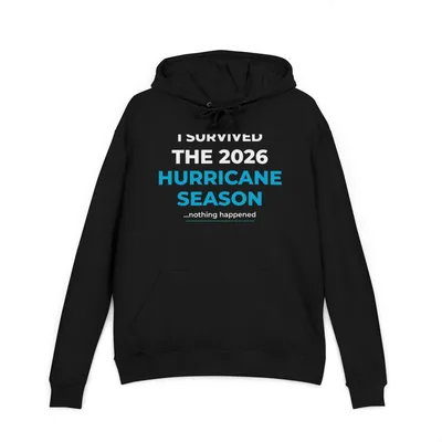 Unisex French Terry Hoodie in Black