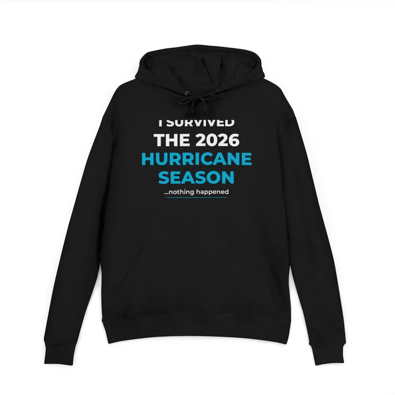 Unisex French Terry Hoodie in Black