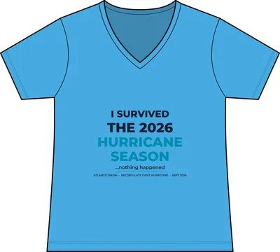 Women's The Concert Tee V-Neck in Aquatic Blue