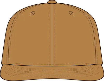 Solid Twill Trucker in Caramel/ Black