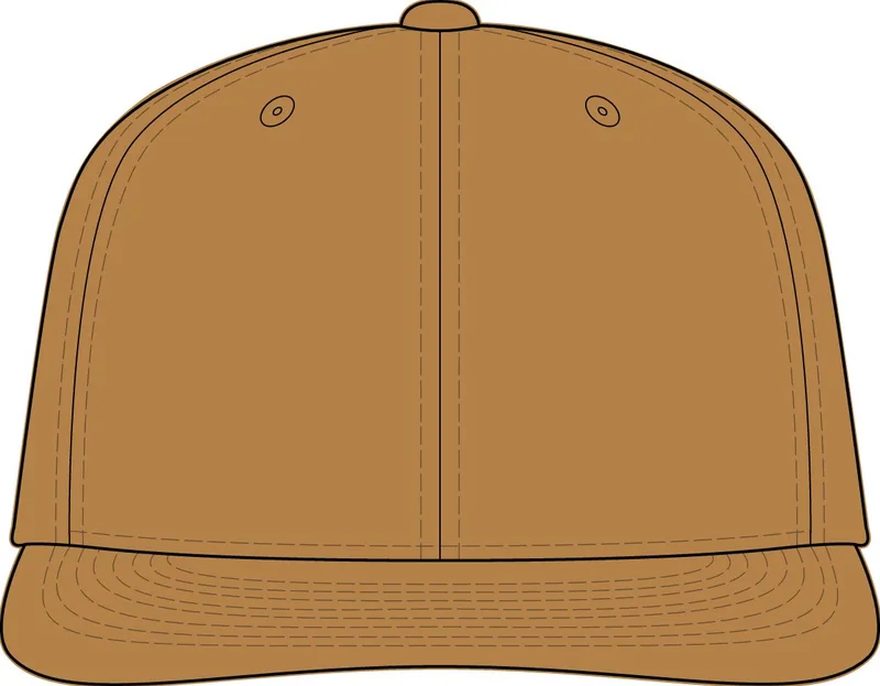 Solid Twill Trucker in Caramel/ Black