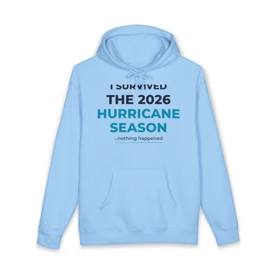 Unisex Heavyweight Hooded Sweatshirt in Blue Aqua