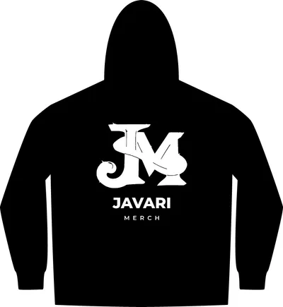 Unisex ReFlex Fleece Full-Zip Hoodie Sweatshirt in Black