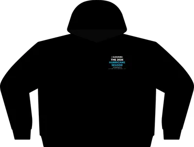 Women's Relax Zip Hood in Black