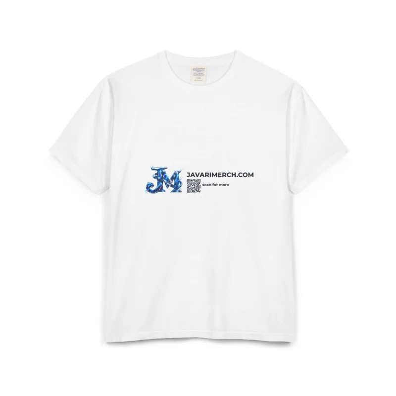 Unisex ComfortWash® Garment-Dyed T-Shirt in White