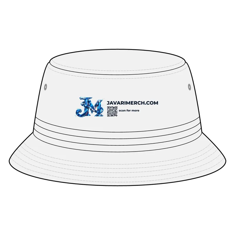 The Oxford Performance Bucket Hat in White/ Maroon