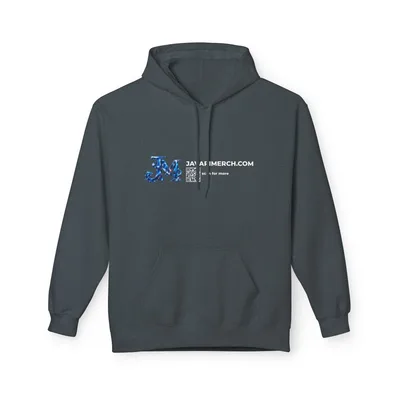 Unisex Midweight Softstyle Fleece Hoodie in Dark Heather