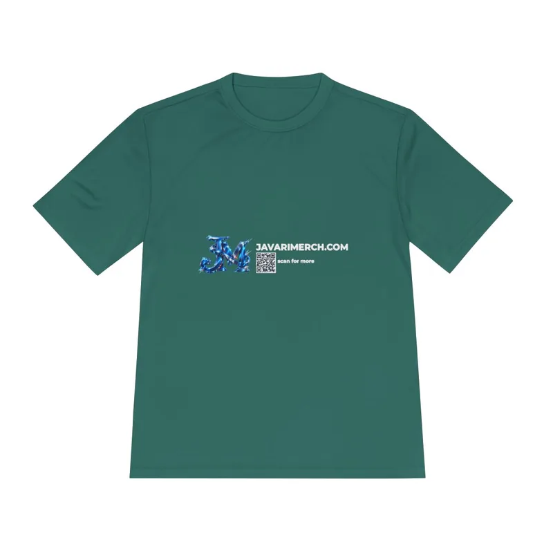 Unisex Moisture Wicking Tee in Forest Green