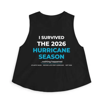 Women's Crop Top in Solid Black Blend