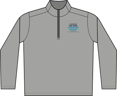 Exchange 1.5 Long Sleeve 1/2-Zip in Grey Heather