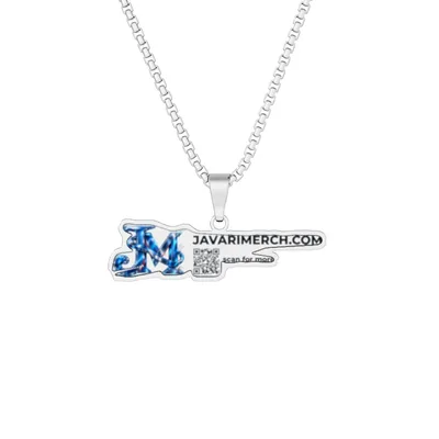 Custom Cut Photo Pendant in Stainless Steel