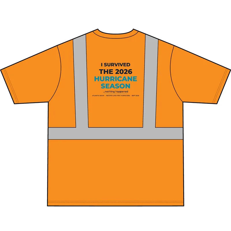 ANSI 107 Class 2 Segmented Tape Tee in Safety Orange