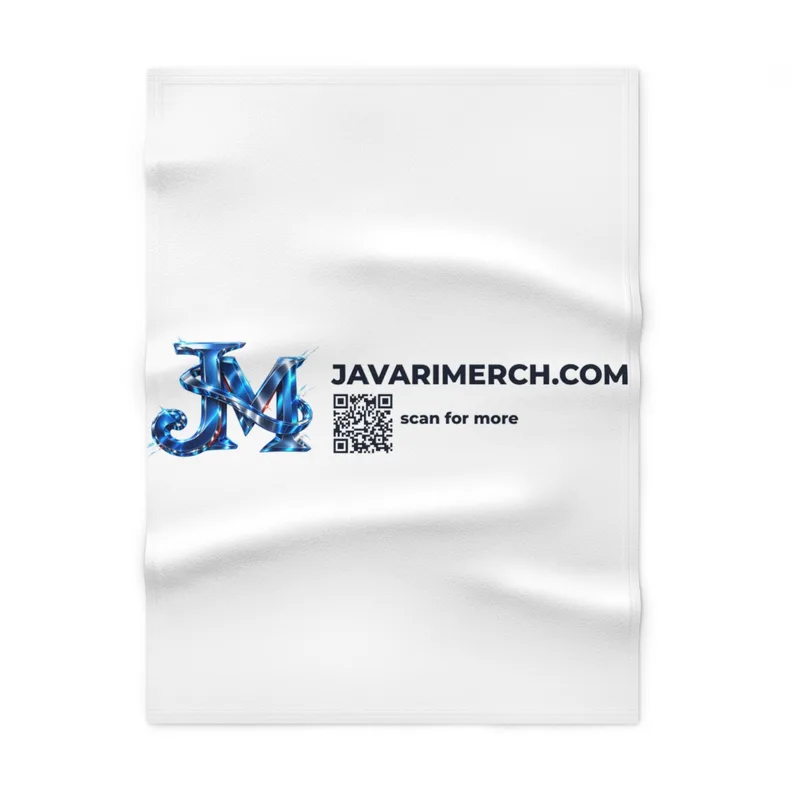 Soft Fleece Baby Blanket in White