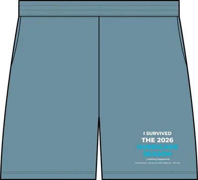 Unisex Pique Gym Shorts in Arctic