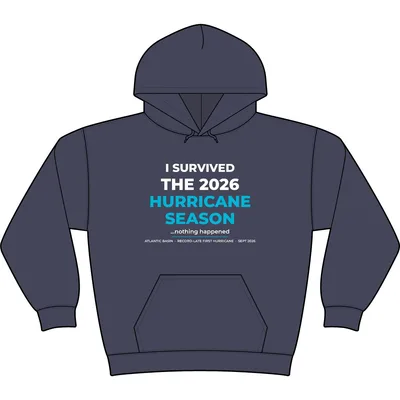 Unisex Garment-Dyed Hooded Sweatshirt in Anchor Slate