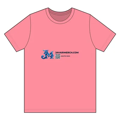 Block Safety Tee in Safety Pink