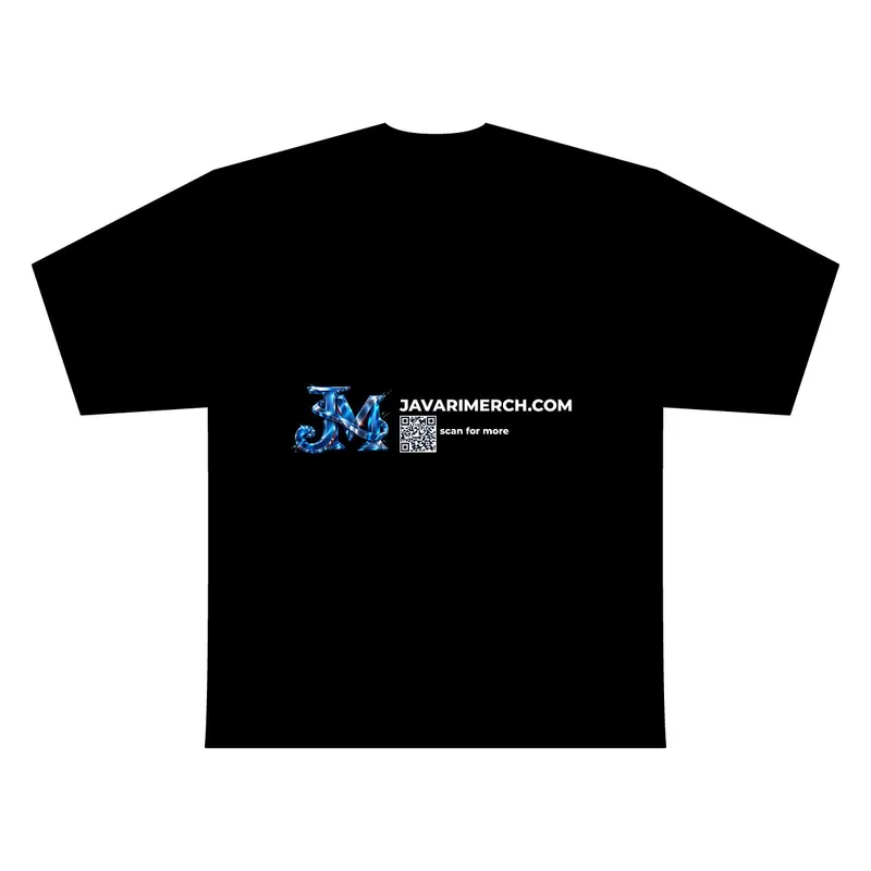 Men's Garment Dyed Reverse T-Shirt in Black