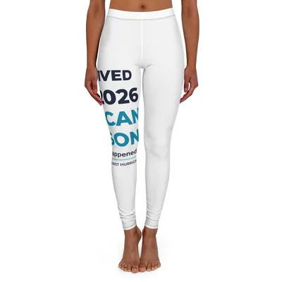 Women's Casual Spandex Leggings (AOP) in Black stitching