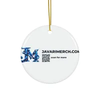 Ceramic Ornaments, 2-Side Print, (1pc, 3pcs, 5pcs, 10pcs) — One size
