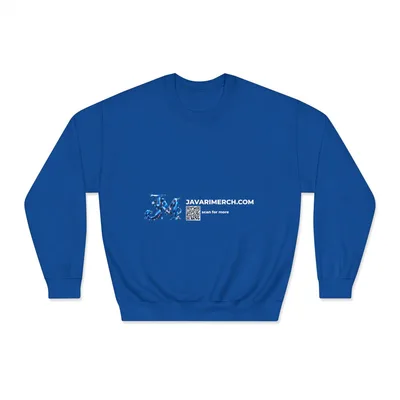 Unisex DryBlend® Crewneck Sweatshirt in Royal