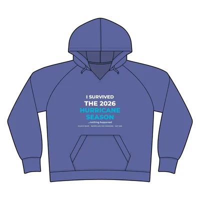 Women's Lightweight Fleece Raglan Hoodie in Heathered Deep Royal/ Heathered Charcoal