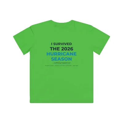 Kids Fine Jersey Tee in Apple