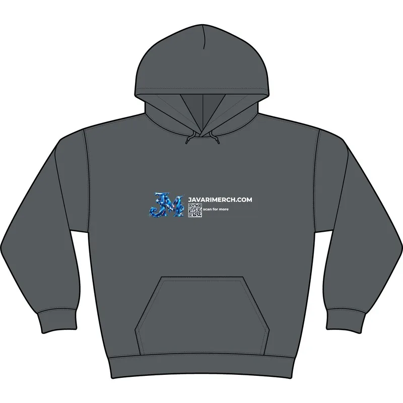 Sport-Wick CamoHex Fleece Hooded Pullover in Dark Smoke Grey
