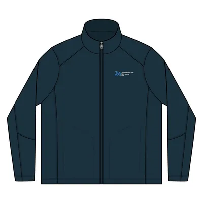 Arc Sweater Fleece Jacket in Insignia Blue Heather