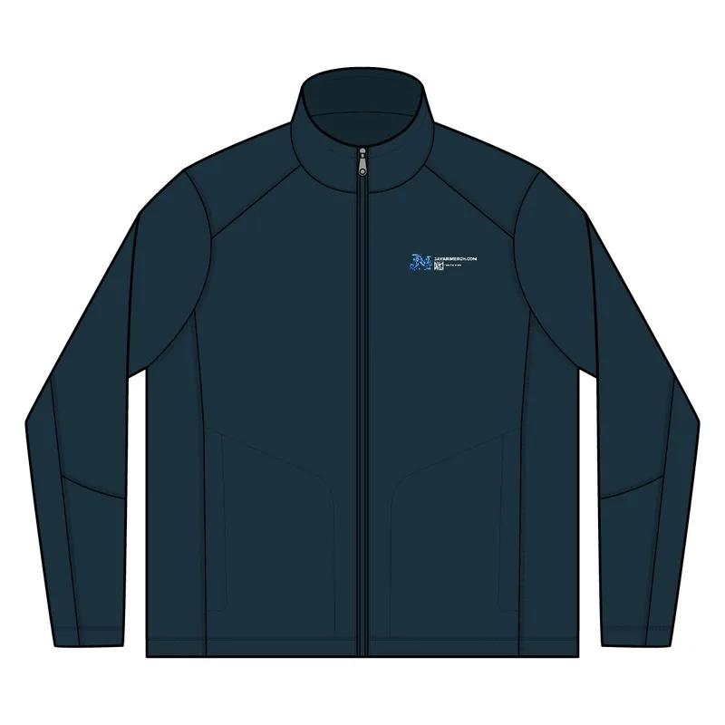 Arc Sweater Fleece Jacket in Insignia Blue Heather