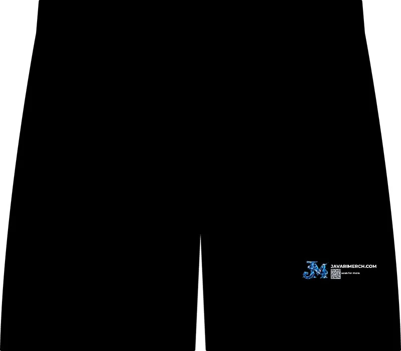 Relax Track Shorts 18" in Black