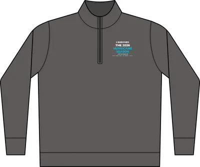 Performance Fleece 1/4-Zip Pullover Sweatshirt in Charcoal