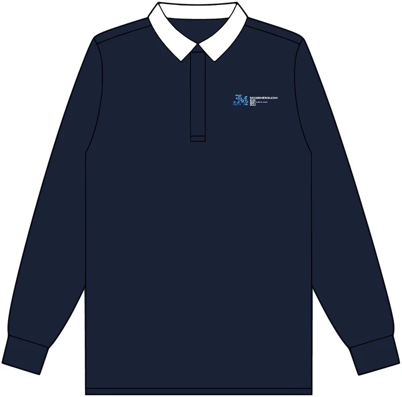 Rugby Jersey in Navy