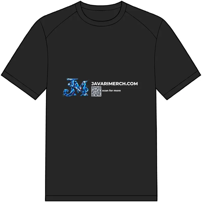 Unisex Islander Performance T-Shirt in Black