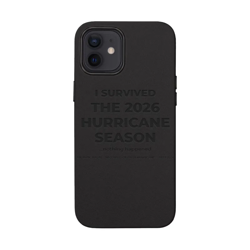 PU Leather Phone Cases (Engraving) in Black