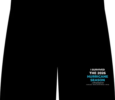 Relax Track Shorts 18" in Black