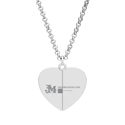 Hidden Message Heart Necklace (Engraving) in 18K Gold PVD Coating / Stainless Steel