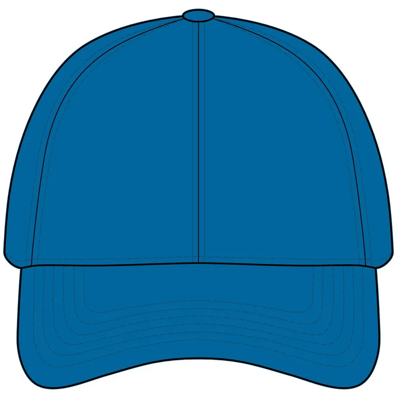 Unstructured Cap in Royal Blue