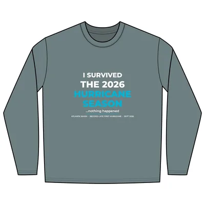 Long Sleeve Tee in Deep Steel Blue