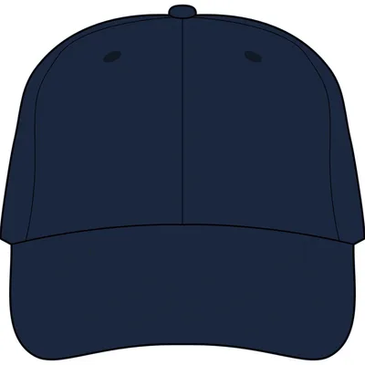 Pro Twill Snapback in Navy/ Navy/ Red